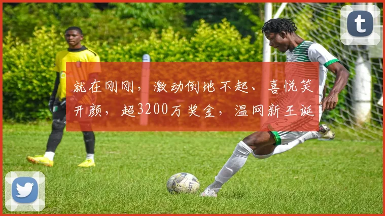 就在刚刚，激动倒地不起、喜悦笑开颜，超3200万奖金，温网新王诞生：2大里程碑