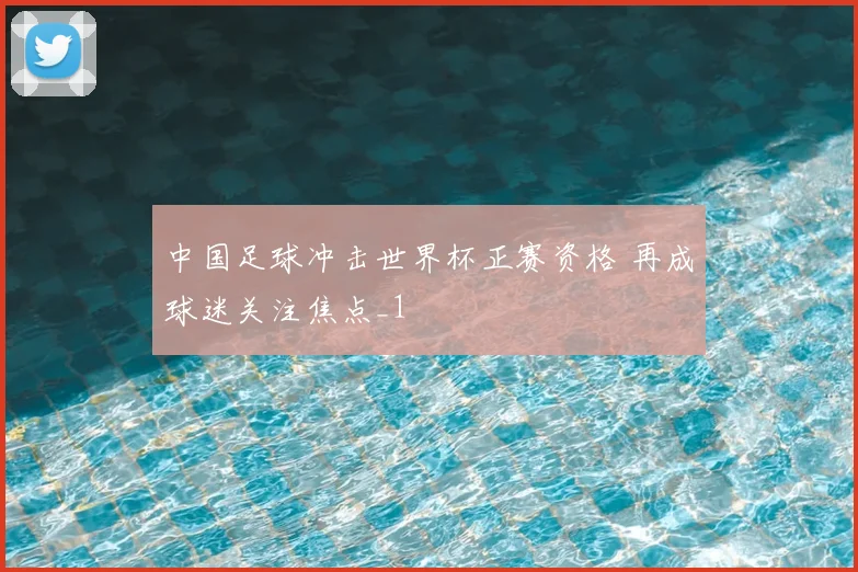 中国足球冲击世界杯正赛资格 再成球迷关注焦点_1